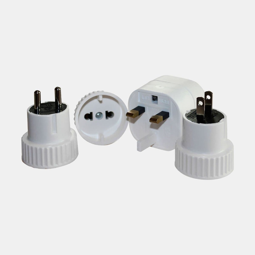 Adapter World Set With 4 Plugs