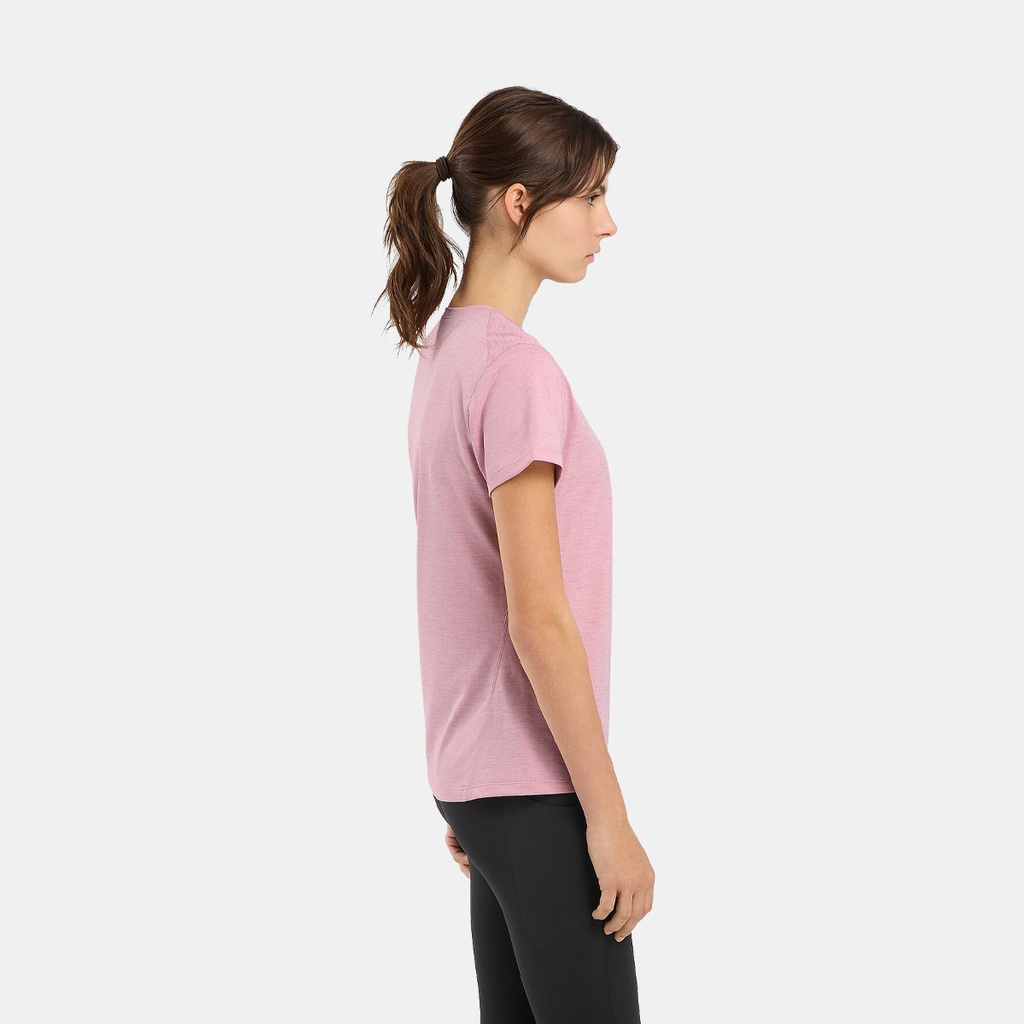 Taema Crew Short Sleeve Women Bliss Heather