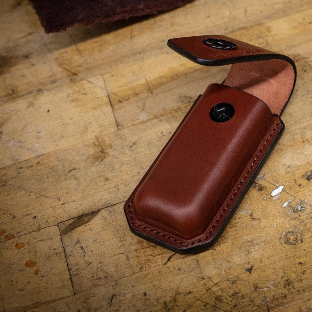 Ainsworth - Etui Ceinture Cuir Marron