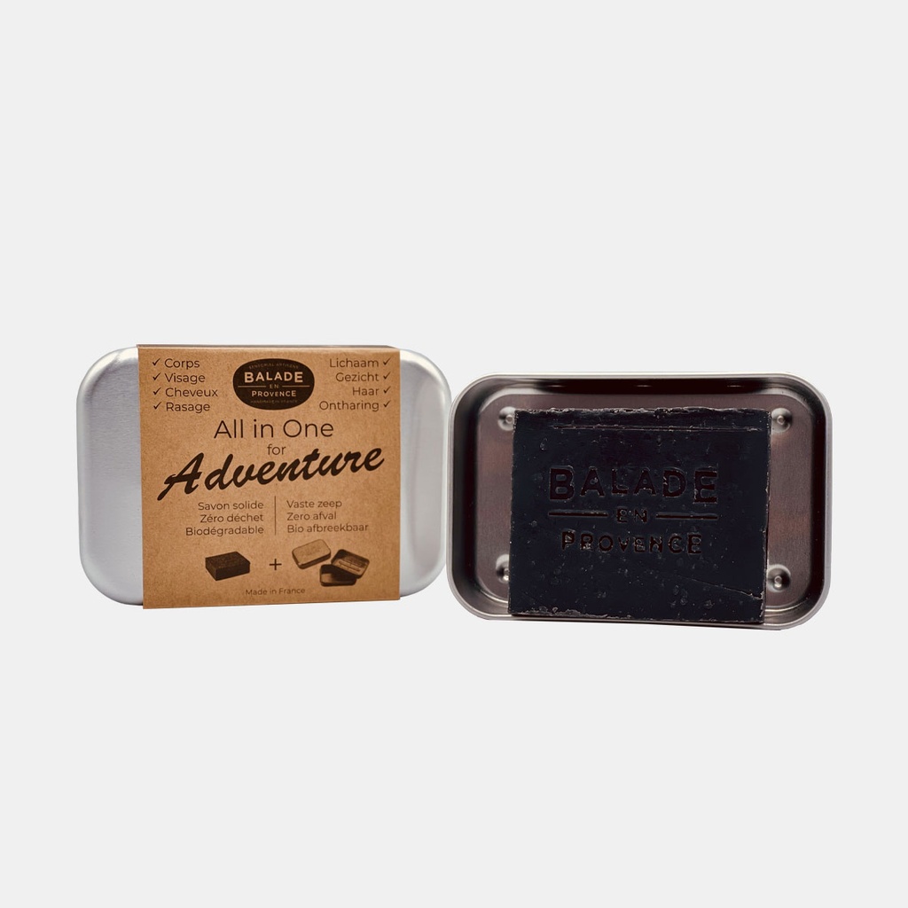 All in One for Adventure (Savon + Boîte)