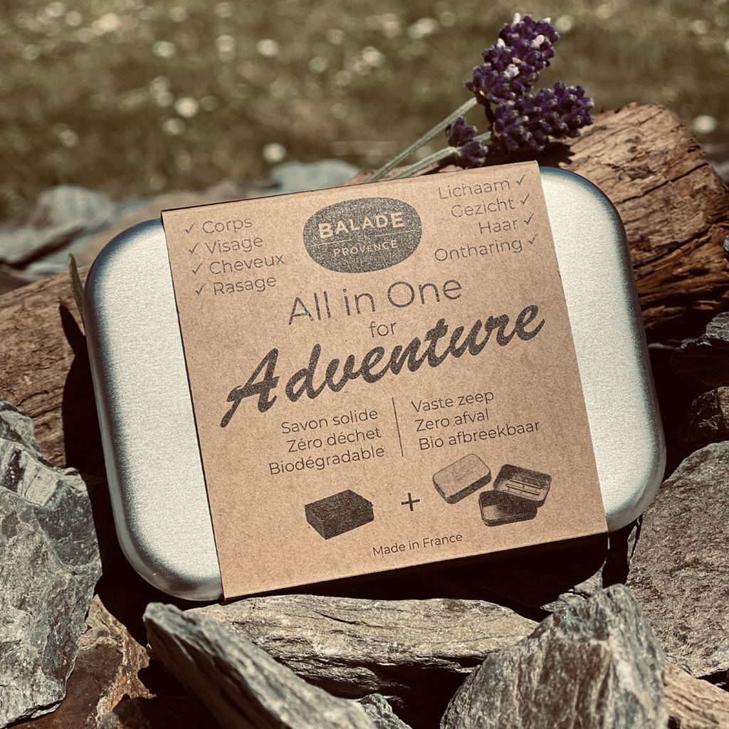 All in One for Adventure (Savon + Boîte)