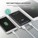 Power Bank 2USB Port 4.5A Black 16750mAh