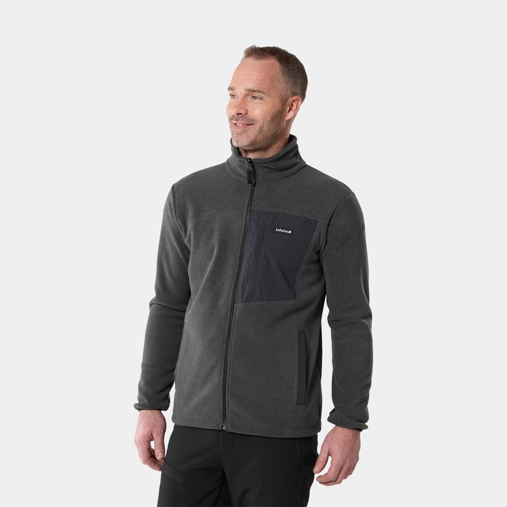 Techfleece Full Zip Carbone Grey