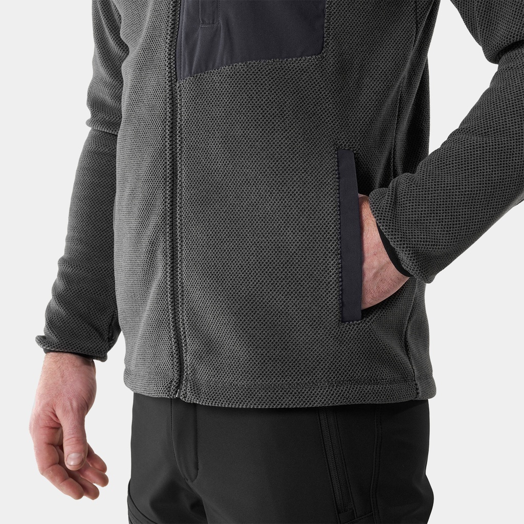 Techfleece Full Zip Carbone Grey