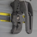 Step Adjust Oversize Hook Pair Black