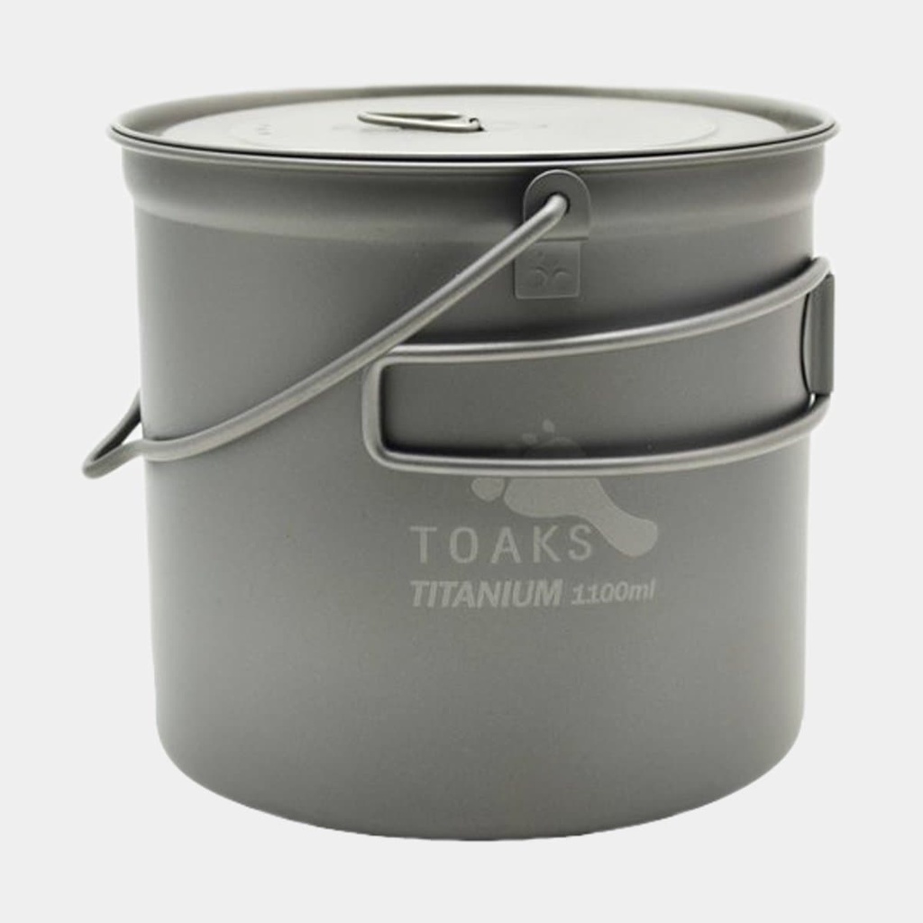 Titanium 1100ml Pot With Bail Handle