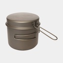 Titanium 1600ml Pot With Pan