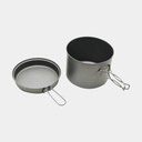 Titanium 1600ml Pot With Pan