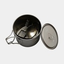 Ultralight Titanium Solid Fuel Cook System