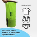 Wash Bag 13.5L Green