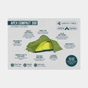 Apex Compact 300 Pamir Green