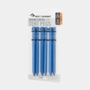 Ground Control Light Tent Pegs (6 Pack) Blue