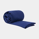 Silk Cotton Liner Hood Sheet Bag Cotton Mummy Blue