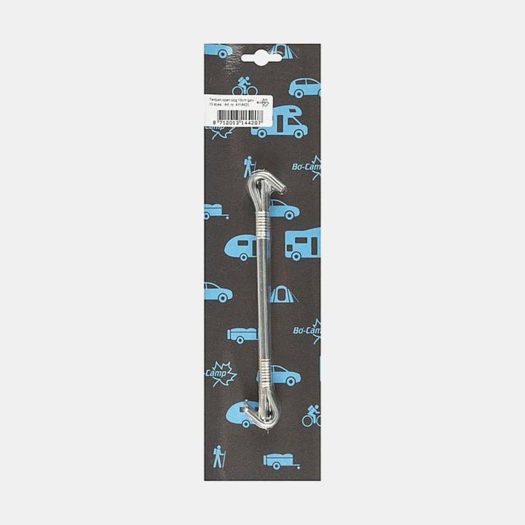 Tent Pegs Open Eye Galvanised 18cm (10pcs)