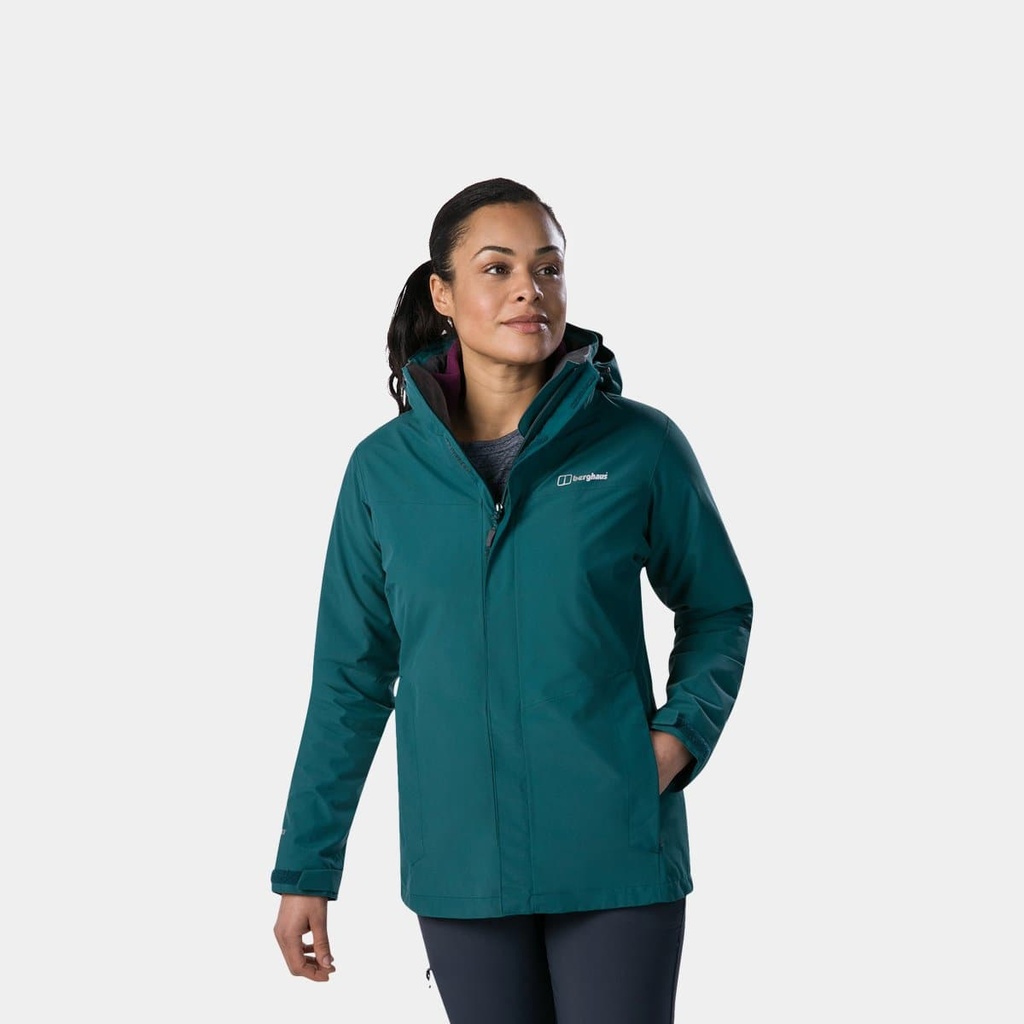 Highland Ridge Interactive Shell Jacket Women Atlantic Deep