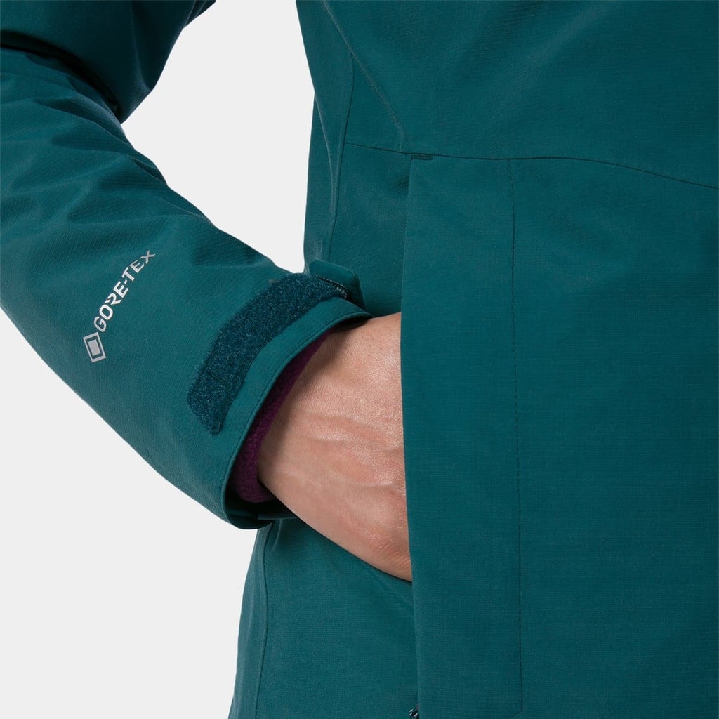 Highland Ridge Interactive Shell Jacket Women Atlantic Deep