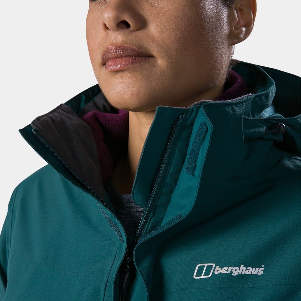 Highland Ridge Interactive Shell Jacket Women Atlantic Deep