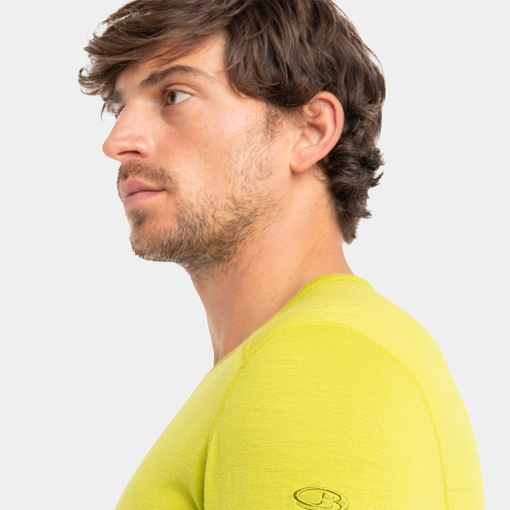 Oasis Long Sleeves Crewe 200 Bio Lime