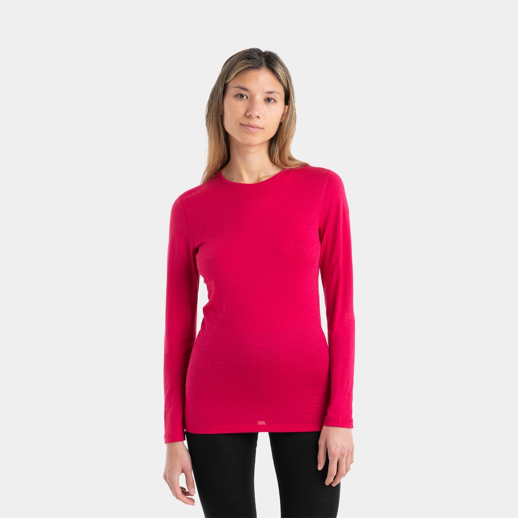 Oasis Long Sleeves Crewe 200 Women Electron Pink