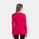 Oasis Long Sleeves Crewe 200 Women Electron Pink