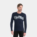 Oasis Long Sleeves Crewe Remarkables Merino 200 Midnight Navy