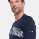 Oasis Long Sleeves Crewe Remarkables Merino 200 Midnight Navy