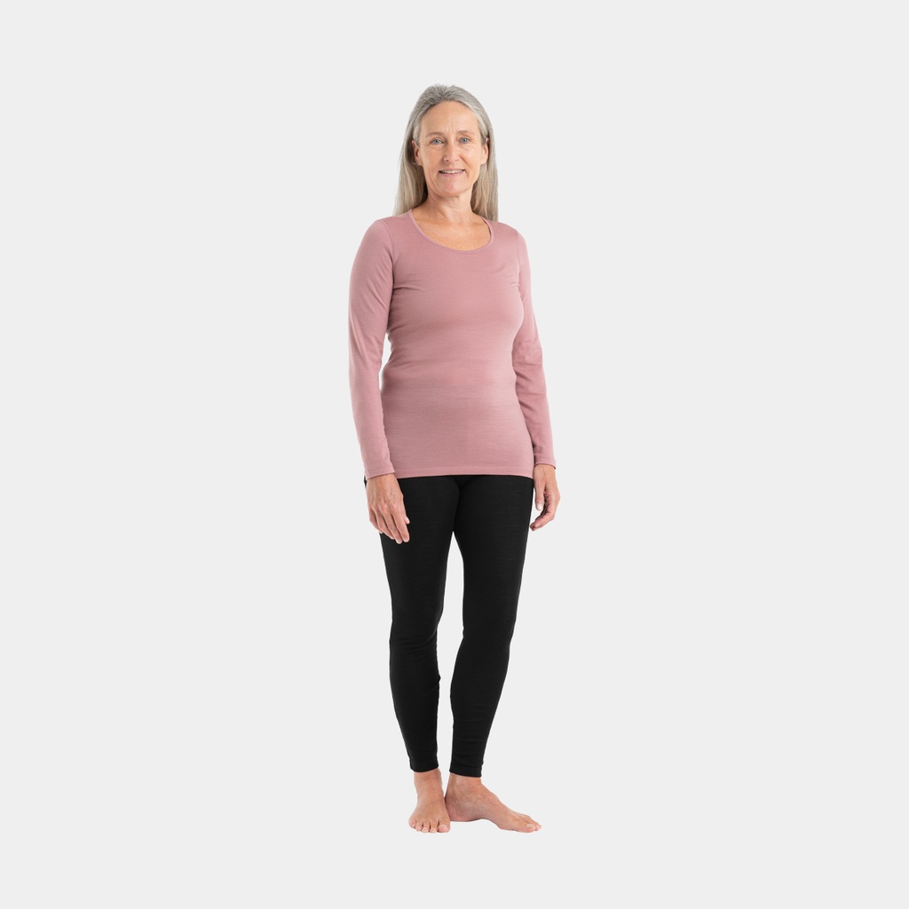 Oasis Long Sleeves Scoop 200 Women Crystal
