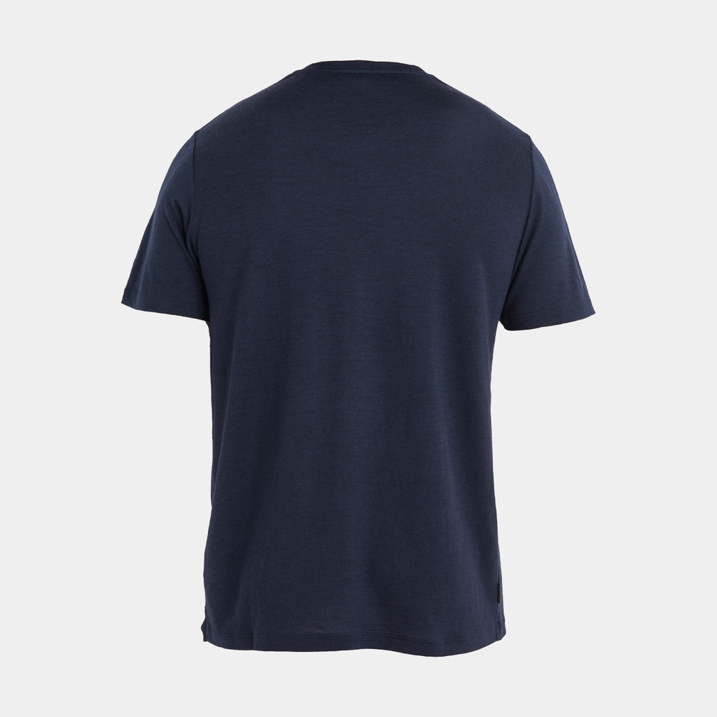 Tech Lite II Short Sleeves Merino 150 Tee Natural Ski Tour Midnight Navy