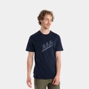 Tech Lite II Short Sleeves Merino 150 Tee Natural Ski Tour Midnight Navy