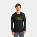 Tech Lite II Long Sleeves Merino 150 Tee Alps 3D Black