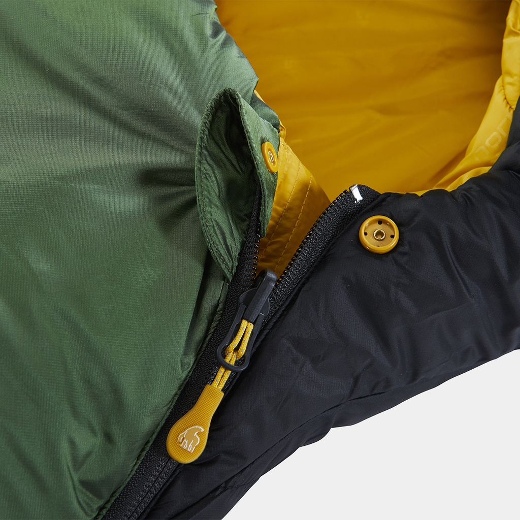 Gormsson +10° Curve Artichoke Green / Mustard Yellow / Black