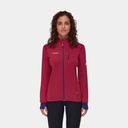 Taiss Light ML Jacket Women Blood Red / Marine