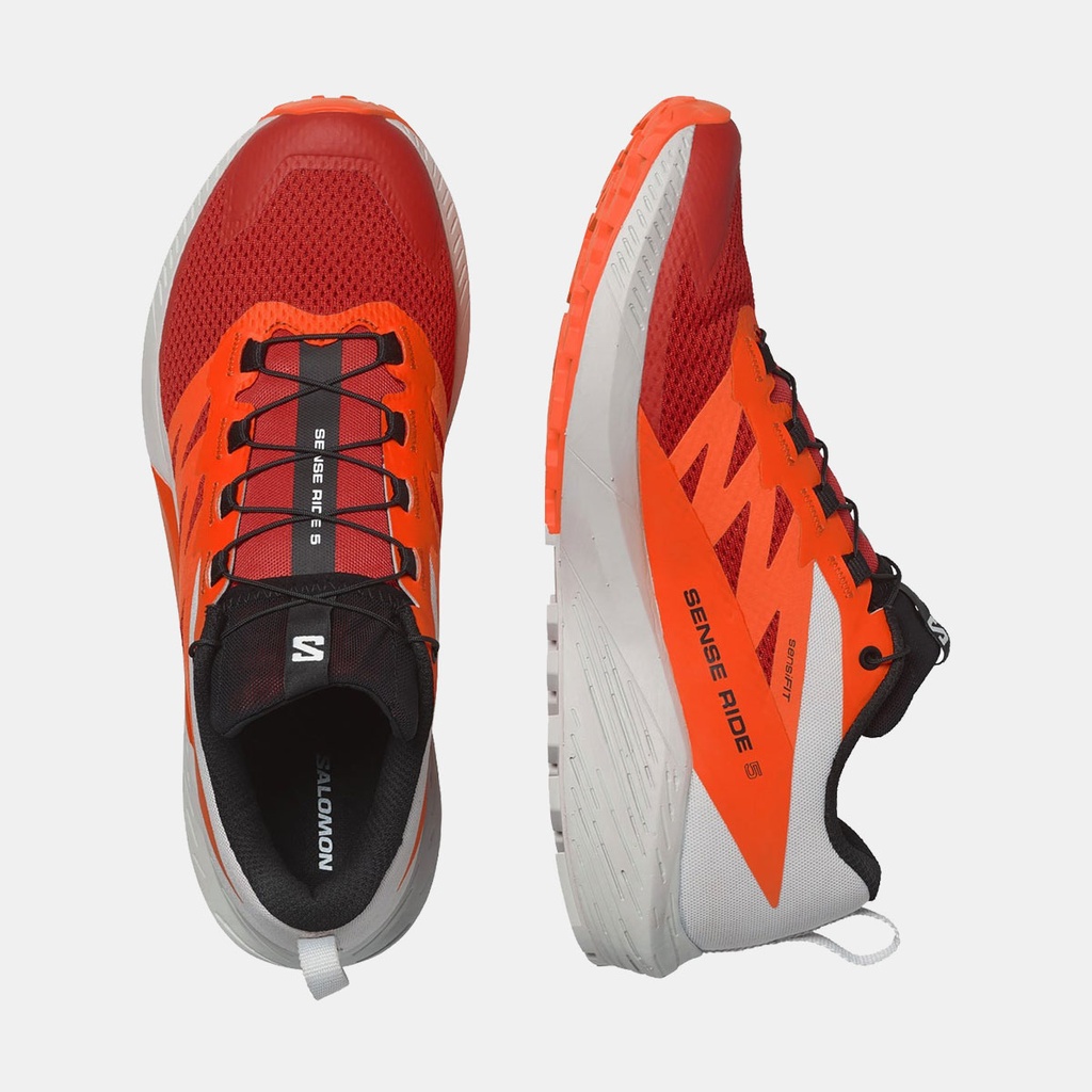 Sense Ride 5 (2023) Lunar Rock / Shocking Orange /Fiery Red