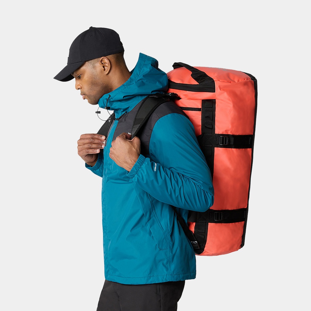 Base Camp Duffel M (2021) Retro Orange / TNF Black