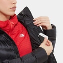 Impendor Down Hoodie Women TNF Black