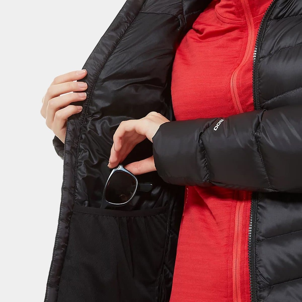 Impendor Down Hoodie Women TNF Black