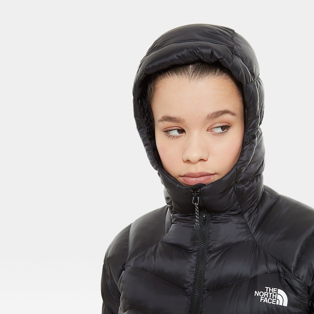 Impendor Down Hoodie Women TNF Black