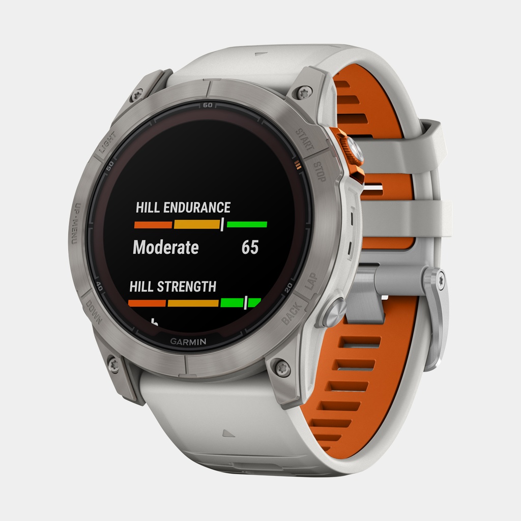 Fenix 7X Pro Sapphire Solar Titanium-Fog Gray Ember Orange