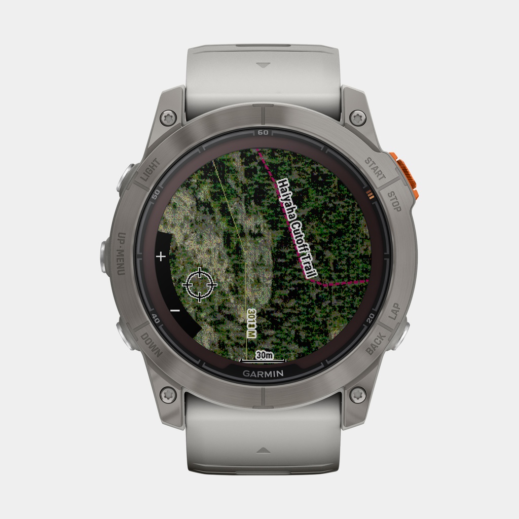 Fenix 7X Pro Sapphire Solar Titanium-Fog Gray Ember Orange