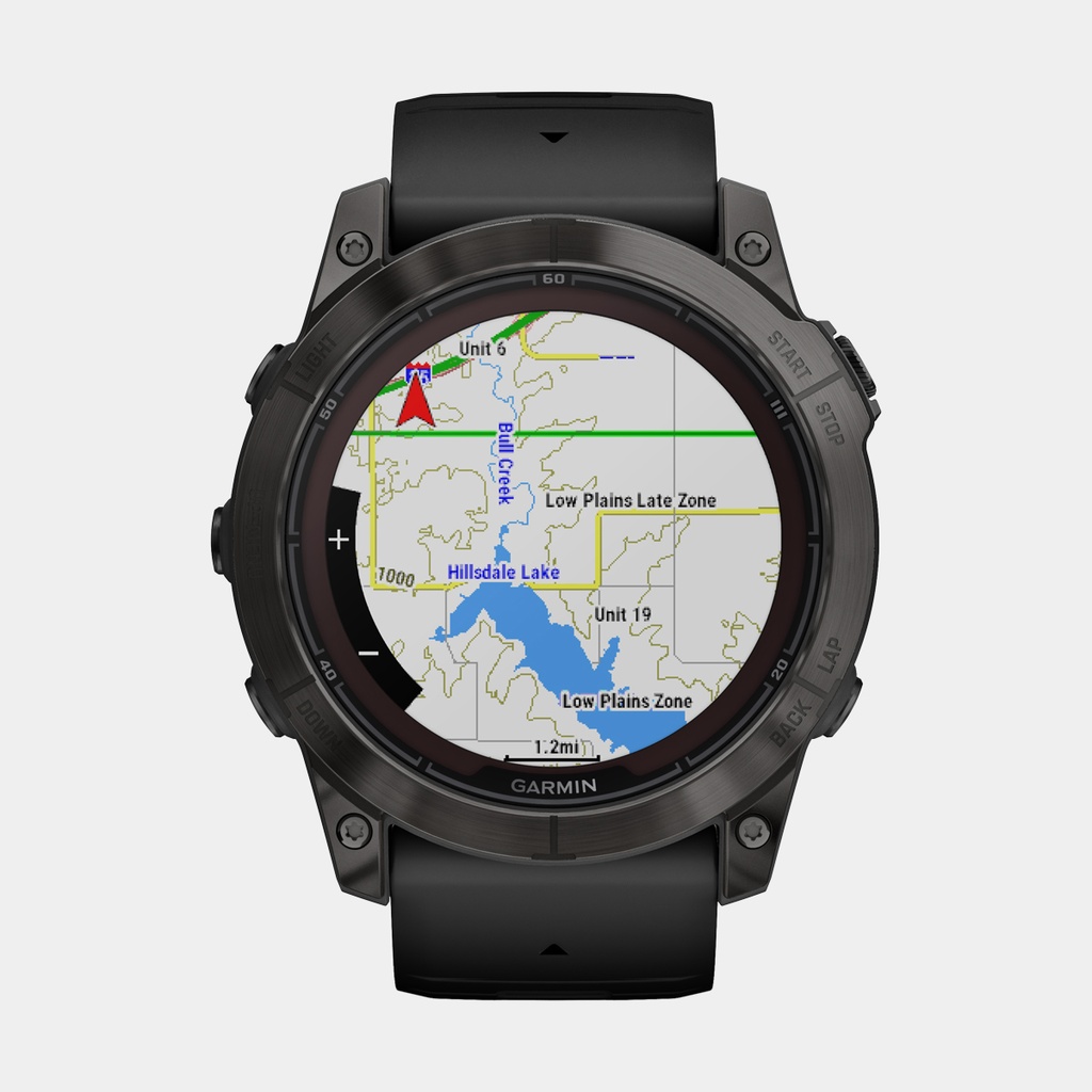 Fenix 7X Pro Sapphire Solar Carbon Grey DLC Titanium / Black