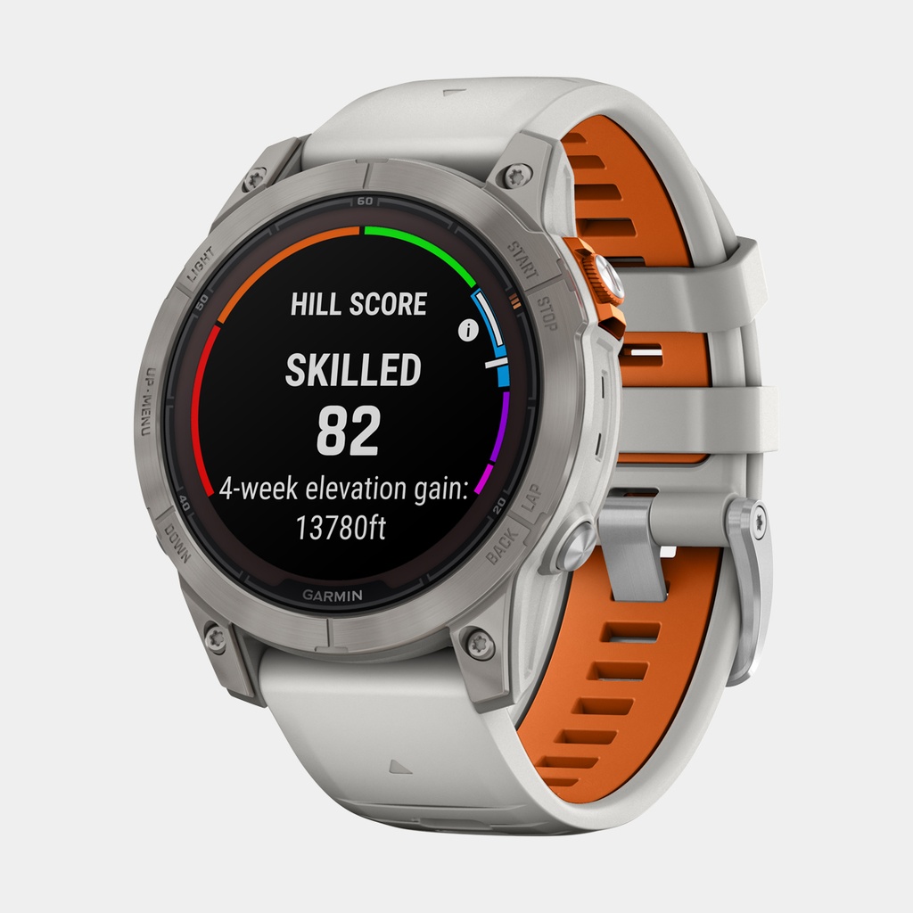 Fenix 7 Pro Sapphire Solar Titanium / Fog Gray Ember Orange
