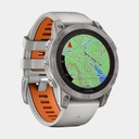 Fenix 7 Pro Sapphire Solar Titanium / Fog Gray Ember Orange