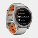 Fenix 7 Pro Sapphire Solar Titanium / Fog Gray Ember Orange