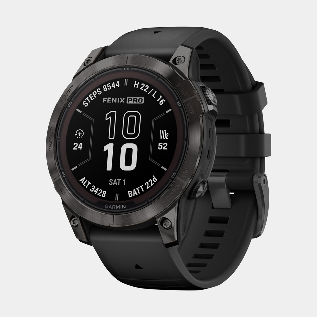Fenix 7 Pro Sapphire Solar Carbon Grey DLC Titanium / Black