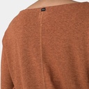 Cozy Up Aires Top Women Dark Ale Heather