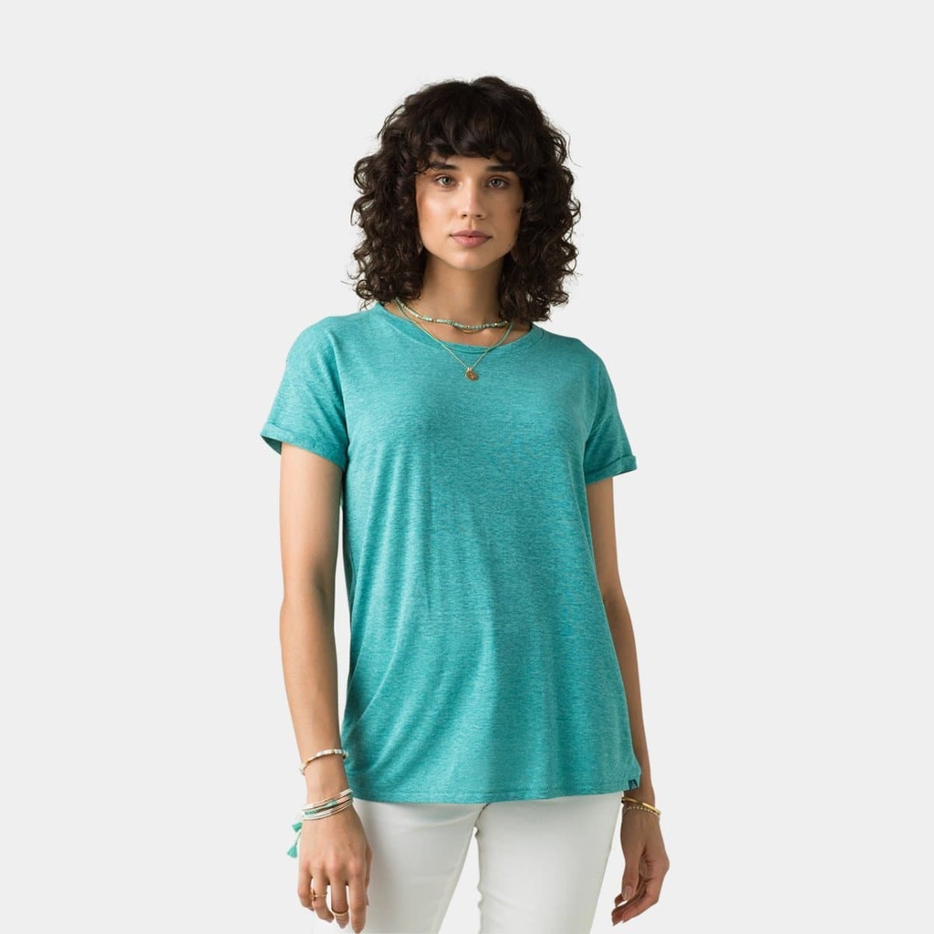 Cozy Up T-Shirt Women Azurite Heather