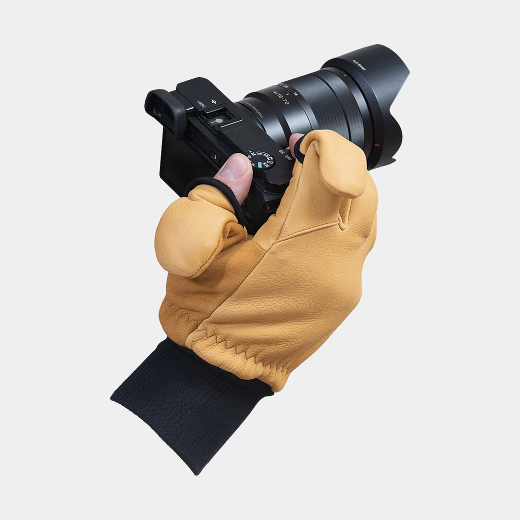Hatchet Leather Gloves Black