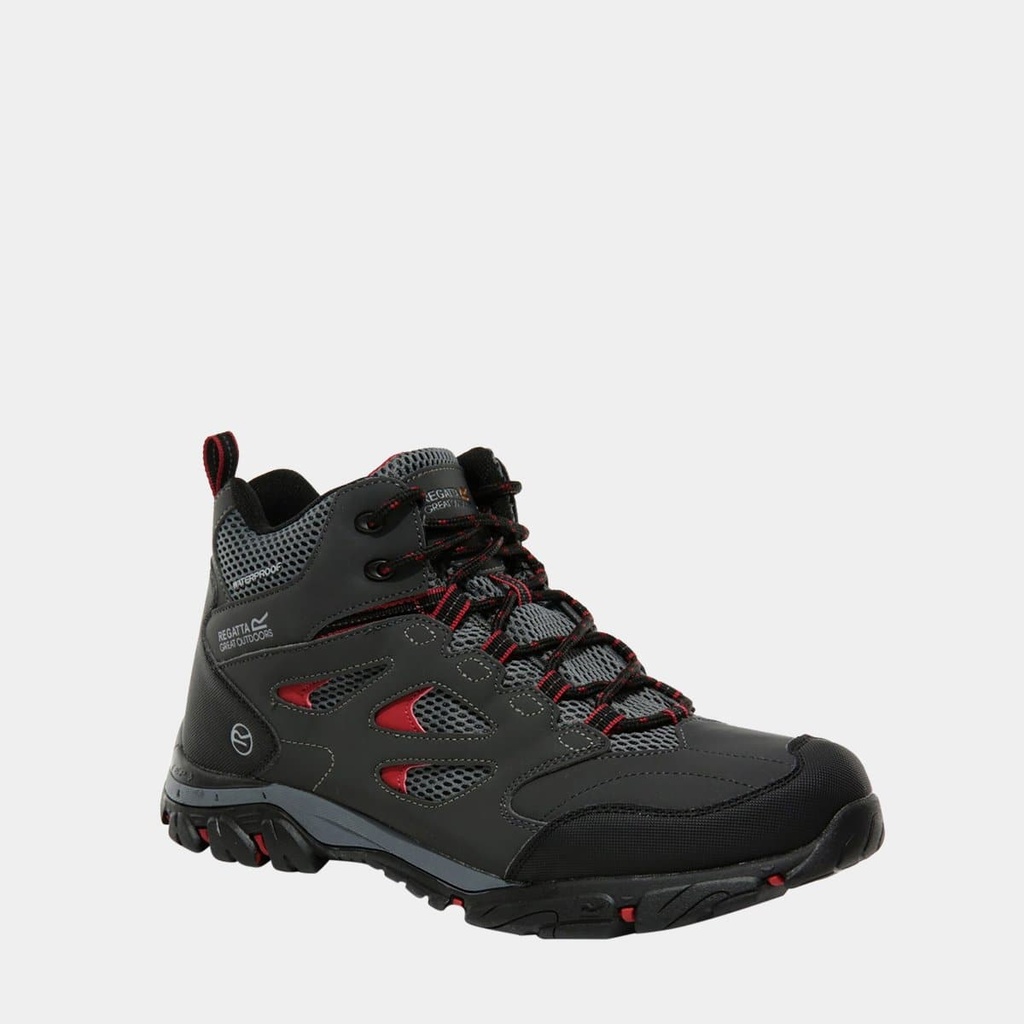 Holcombe IEP Mid Walking Boots Ash / Rio Red