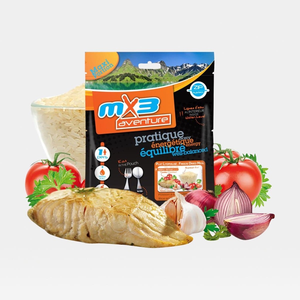Poisson à la Provençale & Riz