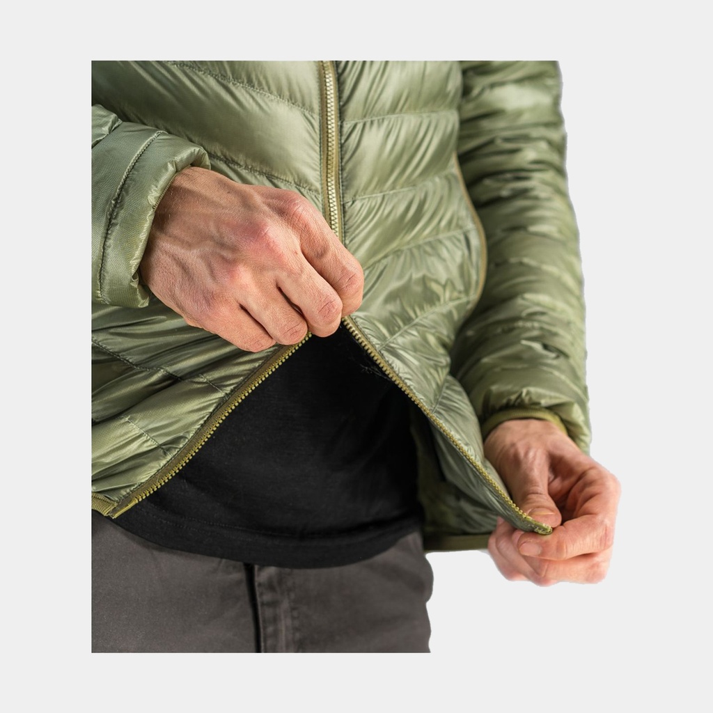 Inverse Down Jacket Oil Green